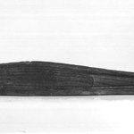 Lower Part of a Shallow Cosmetic Box Containing a Spoon