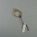 Loop Earring with Gazelles Head