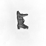 Amulet Representing Anubis (?) Kneeling