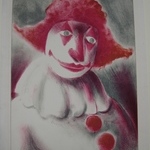 Clown with Red Cap