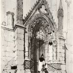 Porte Rouge, Notre Dame, Paris