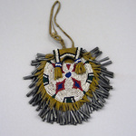 Circular Beaded Pouch with Jingles