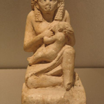 Statuette of Nursing Woman