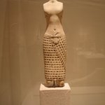 Sculptors Model of Male Body Wearing Long Skirt