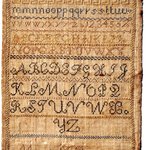 Sampler or Fracture Drawing or Print