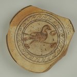 Fragment from the Center of a Footed Dish
