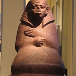 Statue of a Seated Man