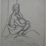 Seated Figure - Bali
