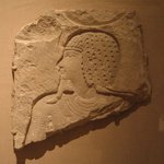 Sunk Relief Representation of a God