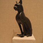 Statuette of a Seated Cat