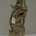 Roof Tile Finial in the Form of a Naga