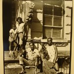 Dog with Band-Aid and Family (154 West 132nd Street)