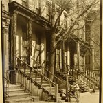 Old Apartment and Man (39 East 128th Street)