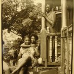 Mother and Daughter with Friend (50 West 130th Street)