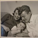 Margaret Wise Brown with her Husband and Young Child