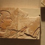 Fragment from a Relief of a Worshipper