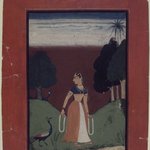 Kakubha Ragini, Page from a Dispersed Ragamala Series