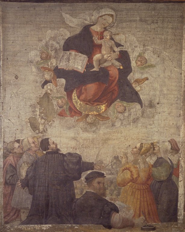 Brooklyn Museum: The Immaculate Conception with Worshippers