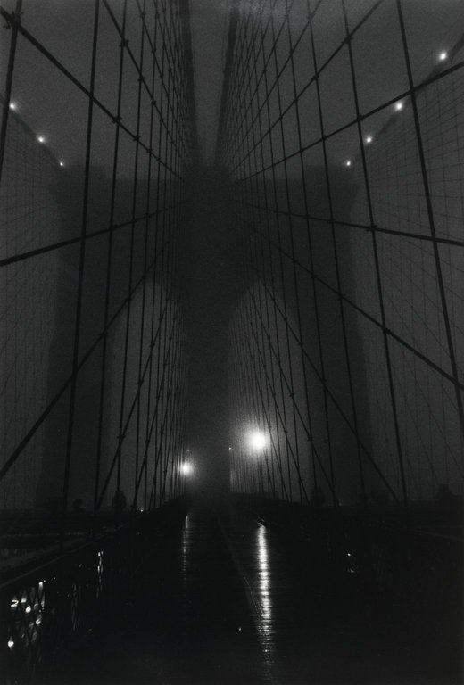 Brooklyn Museum: Brooklyn Bridge Fog