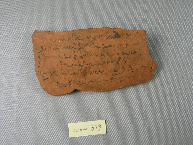 Demotic ostracon CUR.16.580.590_view1