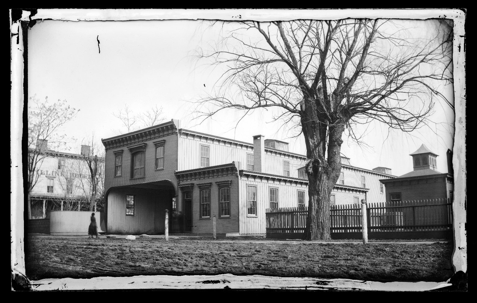 Brooklyn Museum: Railroad Station Car Stables, Flatbush, Brooklyn