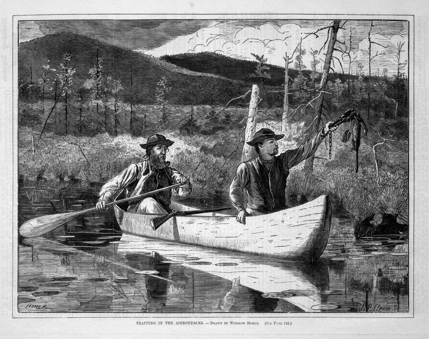 Brooklyn Museum: Trapping in the Adirondacks