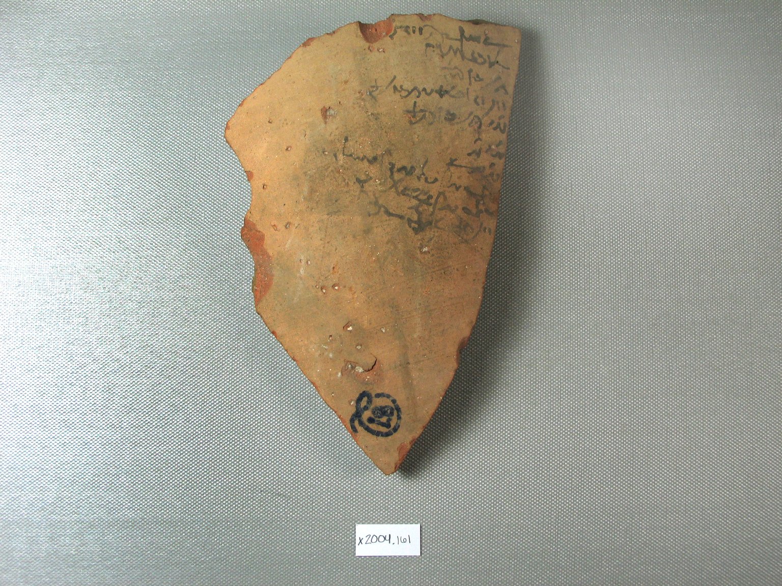 Brooklyn Museum: Demotic Ostracon