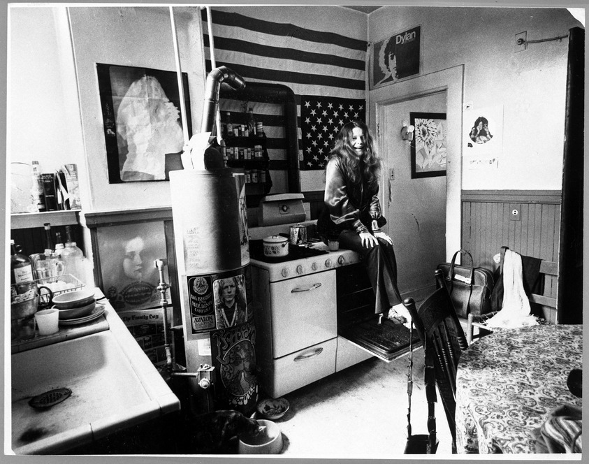 Brooklyn Museum Browse Objects Janis Joplin In Her Apartment On Noe Street In The Upper